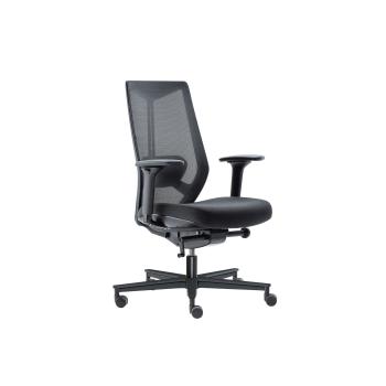 Preview: Ergonomischer Bürodrehstuhl Mesh 6 ohne Kopfstütze